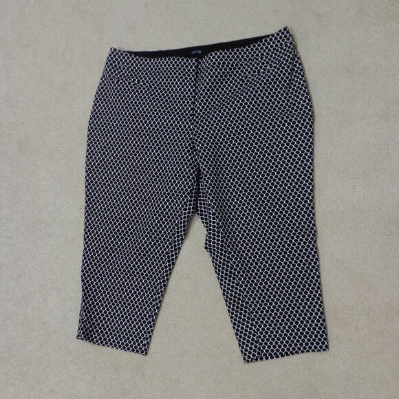 APT. 9 Women's  Career/Casual Capri Pants Stretch Mid Rise Size 22W‎ - Picture 1 of 9